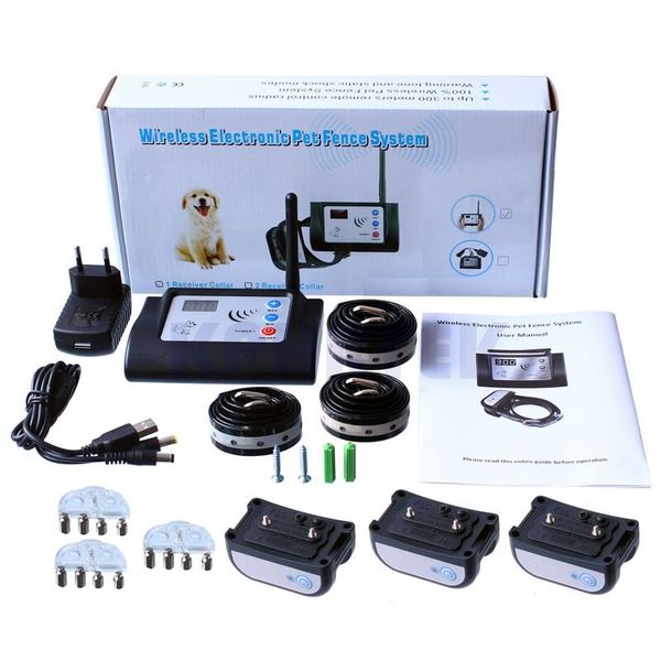 Бездротовий електронний паркан для собак + електронний нашийник для дресирування 3-х собак Petguider 883-3 (з 3-ма нашийниками), зображення 7