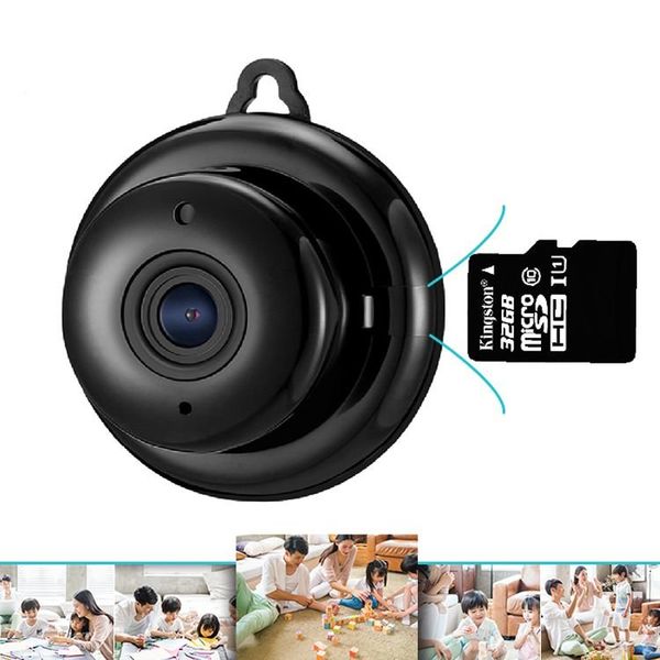 Міні wifi камера IP Konlen KL-Q2, бездротова, 2 Мп, 1080P, SD карта до 128 Гб, без акумулятора, зображення 5