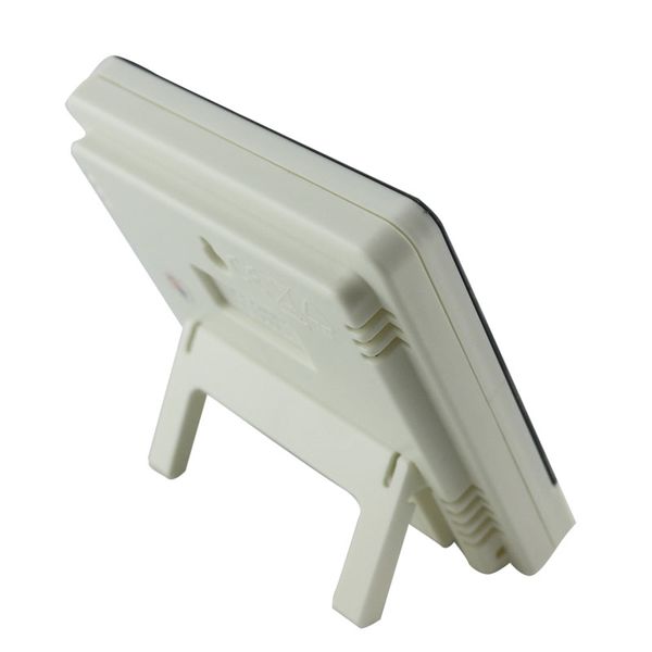 Електронний цифровий термометр гігрометр з виносним датчиком і годинником Ketontek НТС-2, зображення 4