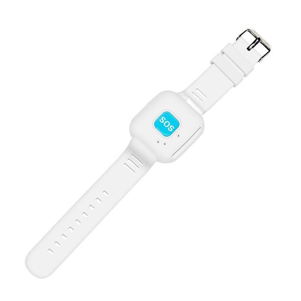 Персональний портативний GPS трекер для дітей з кнопкою SOS Badoo Security V28, блакитний, зображення 5