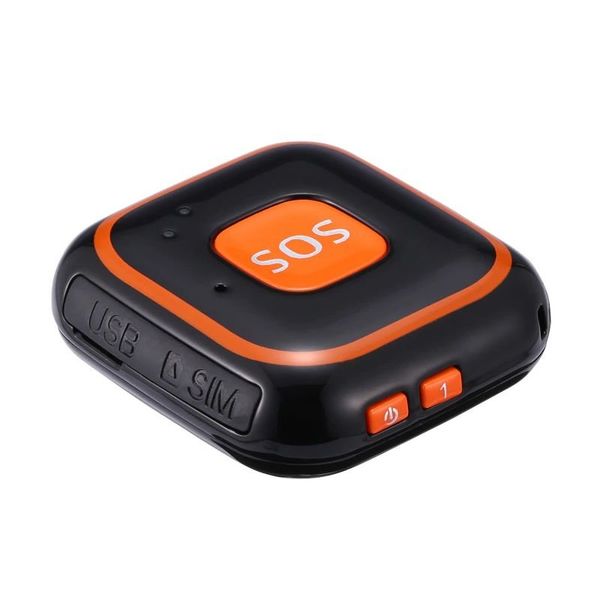 GPS трекер для дитини портативний з кнопкою SOS Badoo Security V28, чорний, зображення 2