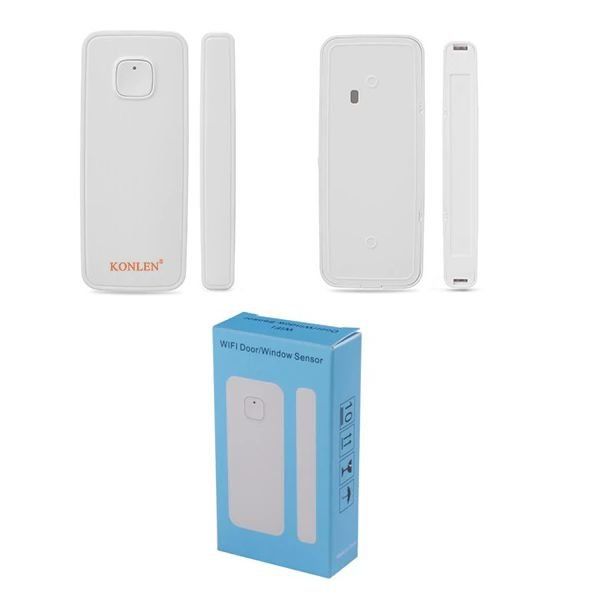 Розумний wifi датчик відкриття дверей або вікон Konlen KL-WD001, Iphone & Android App, зображення 3