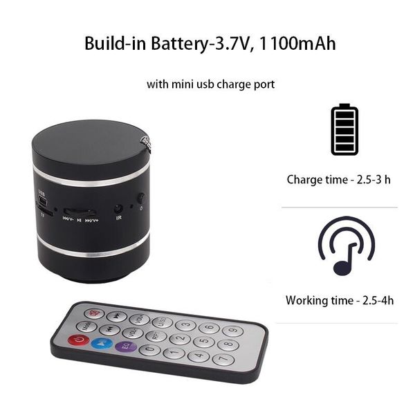 Віброколонка - вібродінамік акустичний Adin D5 +, 20Ватт, bluetooth, радіо, пульт ДУ, зображення 6