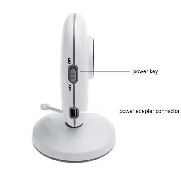 Відеоняня Baby Monitor VB603 зі зворотним зв'язком, бездротова, HD720P, 3.2 "дисплей, датчик температури, зображення 6