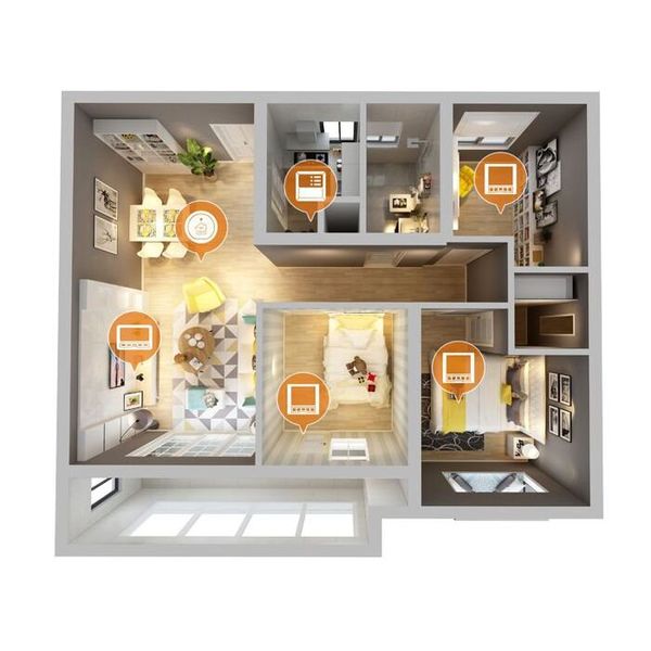 WiFi термостат для котла - терморегулятор з LCD дисплеєм POER PTC20, зображення 6