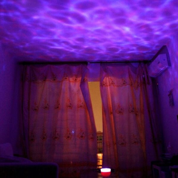 Нічник проектор морські хвилі Daren Waves, c динаміком для підключення смартфона або ПК, зображення 2