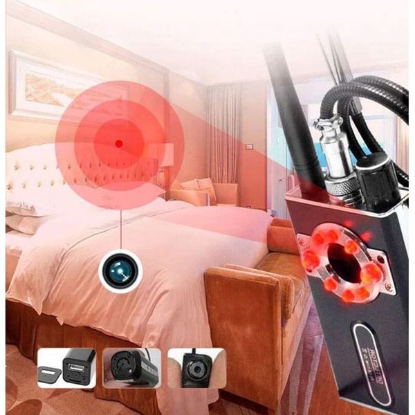 Детектор жучків і прихованих камер, антижучок, індикатор прослушки EVKVO K-88 з функцією пошуку магнітів, зображення 6