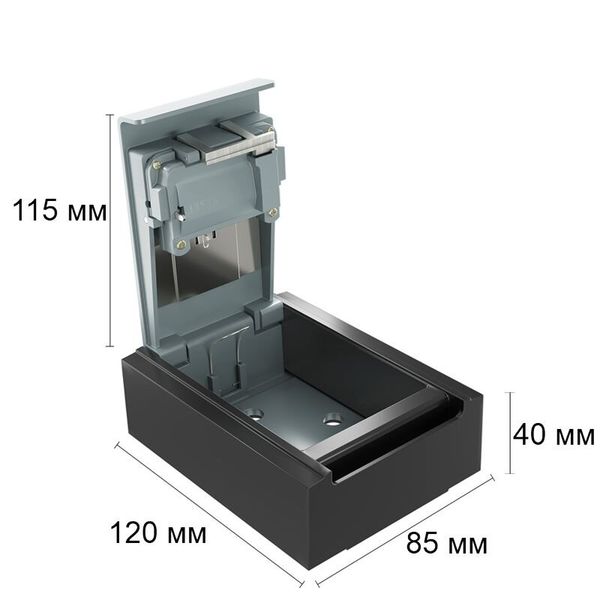 Міні сейф для ключів з кодовим замком і антивандальним металевим корпусом Badoo Security T10, зображення 4