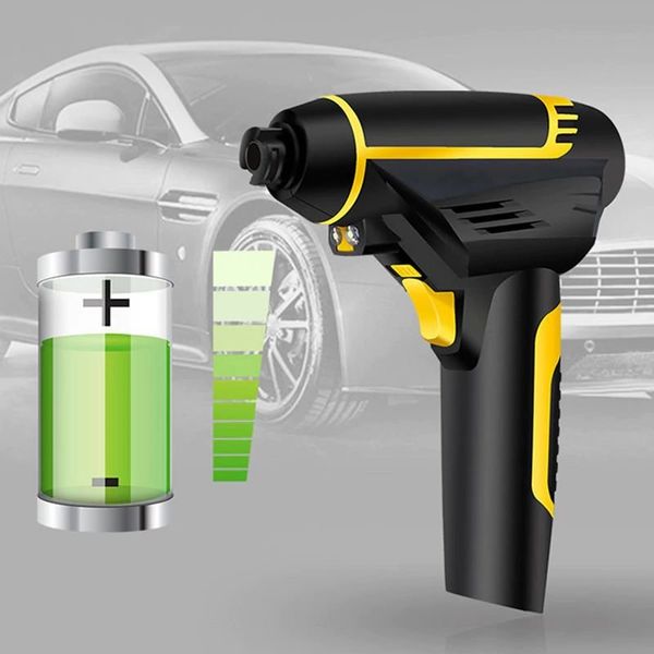 Акумуляторний насос - компресор для авто, мотоциклу, велосипеду Car Air Pump, зображення 5