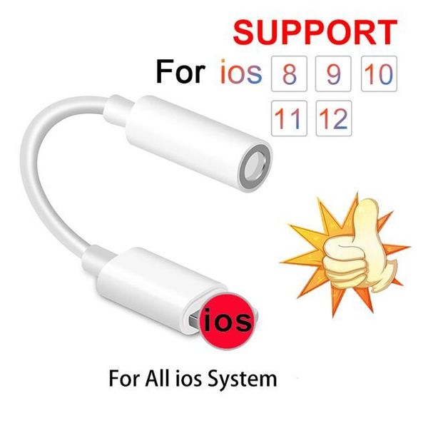 Аудіо адаптер - перехідник lightning to aux 3.5 mm для Iphone з усіма версіями IOS, зображення 2