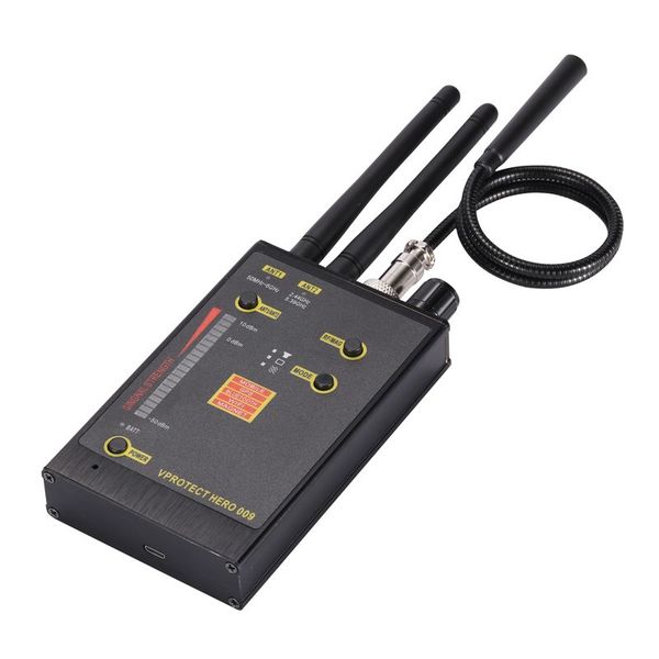 Професійний детектор жучків, прослушки, бездротових камер, GPS трекерів - антижучок HERO 009, зображення 5