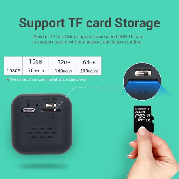 Міні камера wifi бездротова Escam G16 2 Мп, 720P, з акумулятором 3200 мАг на 16 годин роботи, зображення 5