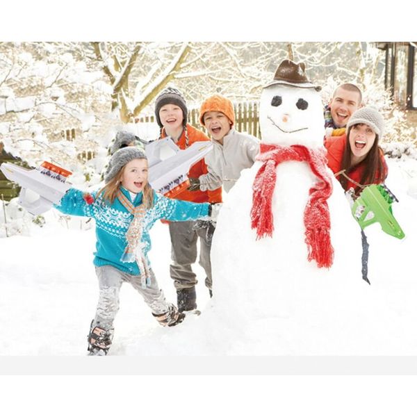 Сніговий бластер (сніжкомет, сніговий пістолет) SnowBalls Gun для дітей від 6 років, зображення 7