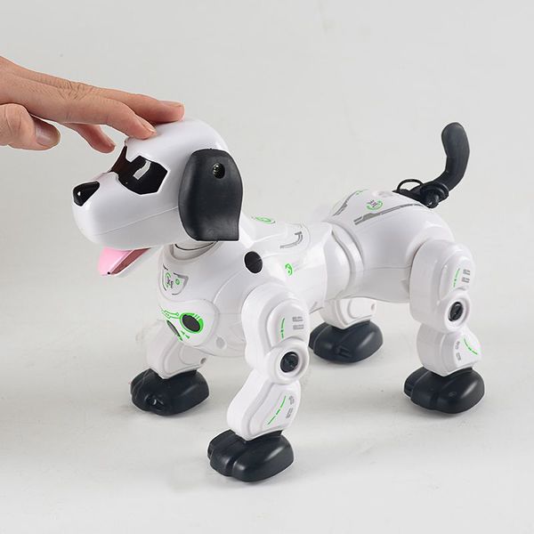 Робот собака іграшка для дітей на радіокеруванні HappyCow Robot Dog 777-602, зображення 4