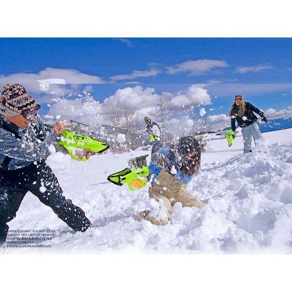 Сніговий бластер (сніжкомет, сніговий пістолет) SnowBalls Gun для дітей від 6 років, зображення 6