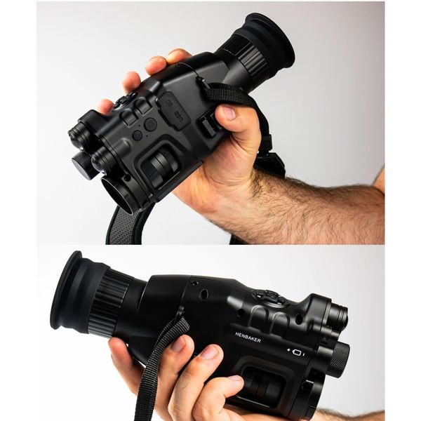 Монокуляр нічного бачення ПНБ до 400 метрів з WIFI, відео/фото записом та кріпленням на приціл Henbaker CY789, зображення 6