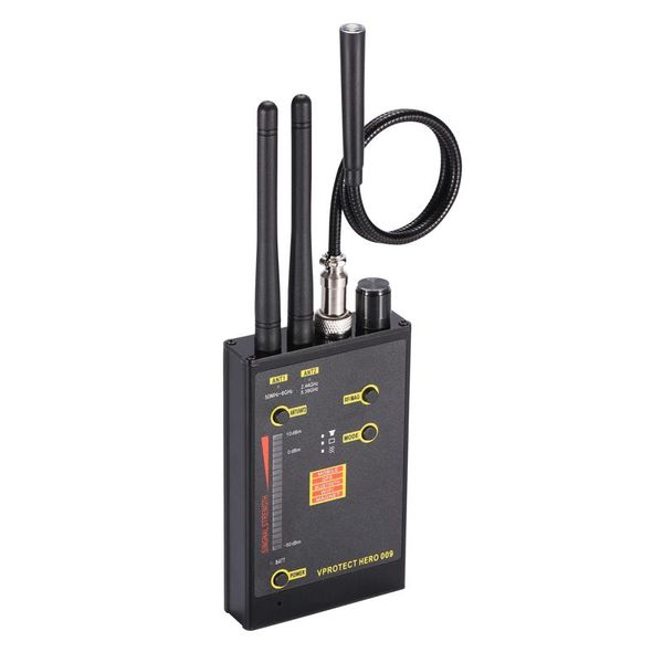 Професійний детектор жучків, прослушки, бездротових камер, GPS трекерів - антижучок HERO 009, зображення 2
