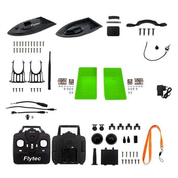 Модель кораблика для підгодовування Flytec HQ2011 для самостійної збірки (без електронних плат, батареї і моторів), зображення 2