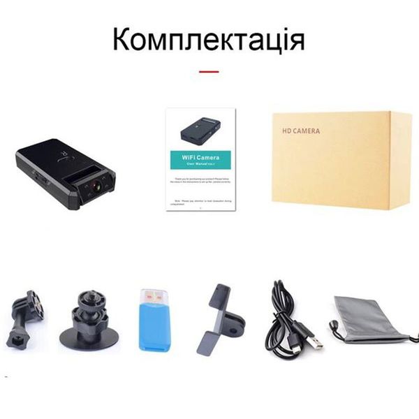 Міні камера wifi з поворотним об'єктивом Wsdcam WD6, до 5 годин автономної роботи, датчик руху, підсвітка, зображення 7 Міні камера wifi з поворотним об'єктивом Wsdcam WD6, до 5 годин автономної роботи, датчик руху, підсвітка, зображення 7