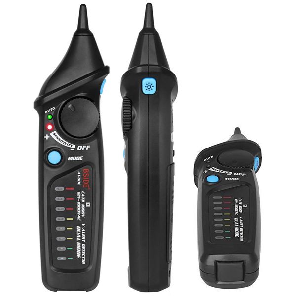 Безконтактний індикатор напруги Bside AVD06, 12-1000 вольт, зображення 2