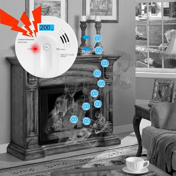 Датчик чадного газу побутовий - сигналізатор чадного газу CO Bayron SFT-111, 7 років термін служби, зображення 6