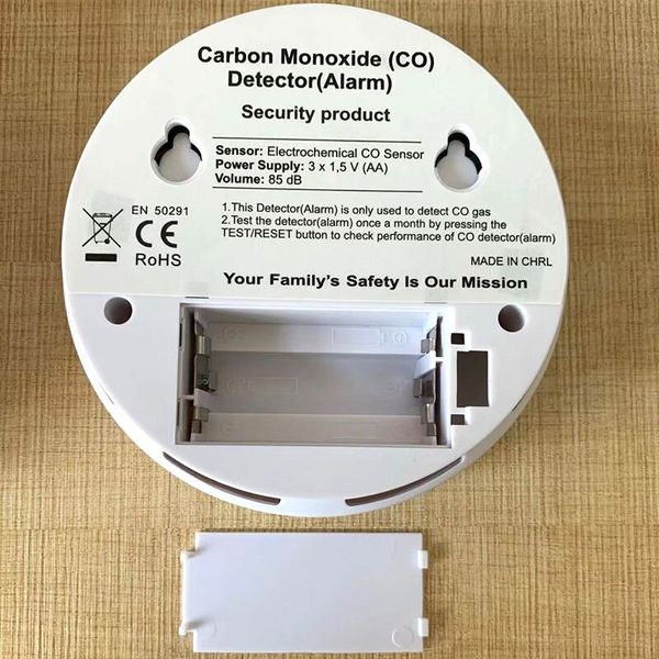 Датчик чадного газу побутовий - сигналізатор чадного газу CO Bayron SFT-111, 7 років термін служби, зображення 4