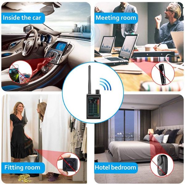 Детектор жучків, прихованих камер, шукач прослушки і трекерів на магніті Protect G320i, зображення 6