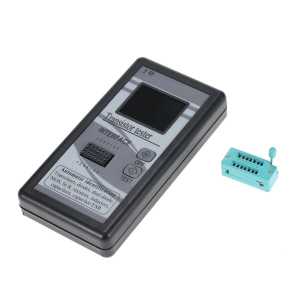 Транзистор тестер універсальний для перевірки транзисторів, конденсаторів, радіодеталей і радіокомпонентів Fnirsi TT-128, зображення 3