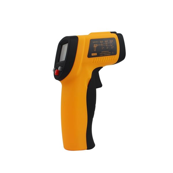 Технічний безконтактний електронний цифровий інфрачервоний термометр VKTECH GM320, до 380 градусів, зображення 4