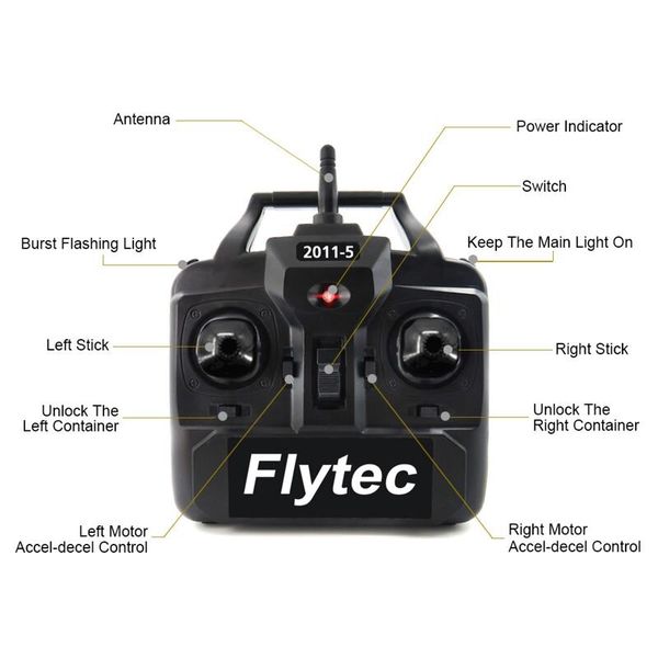 Кораблик для підгодовування риби Flytec HQ2011 на радіоуправлінні, чорна годівниця, зображення 6