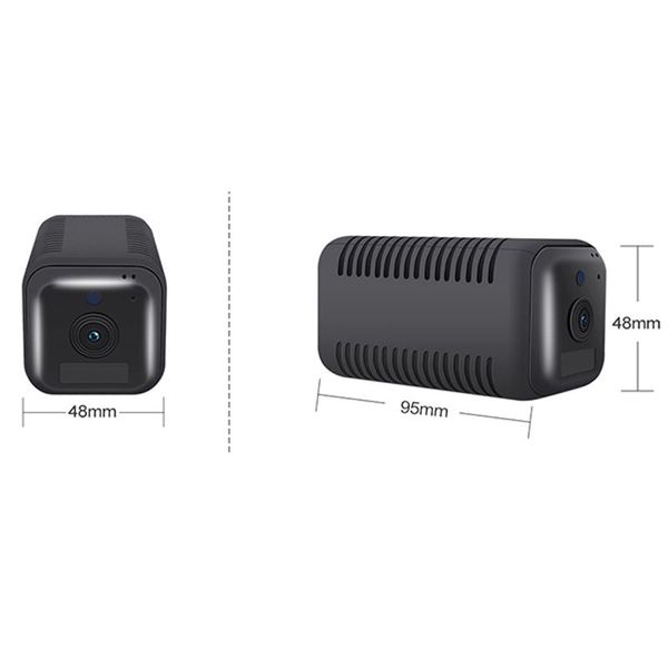 Міні камера wifi бездротова з великим акумулятором 6200 мАг ESCAM G18, FullHD 1080P, датчик руху, зображення 5