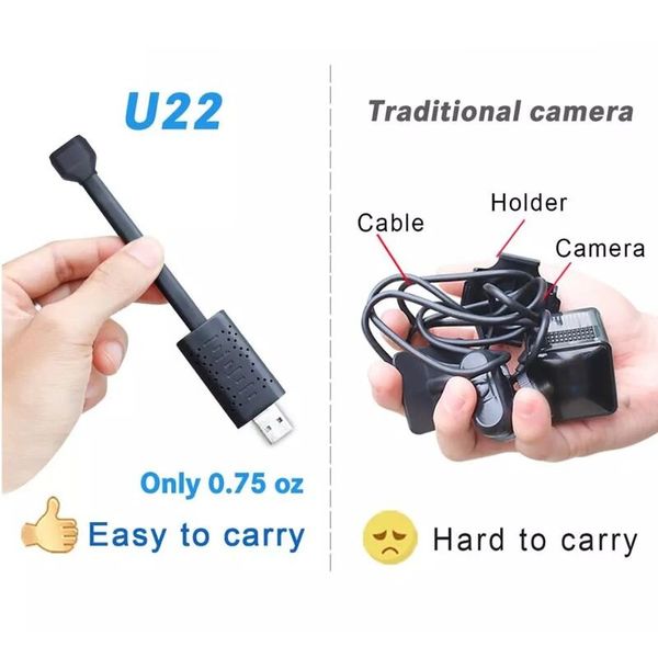 Міні камера WIFI USB на гнучкому шлейфі з підсвіткою ZTOUR U22, HD 720P, датчик руху, зображення 7