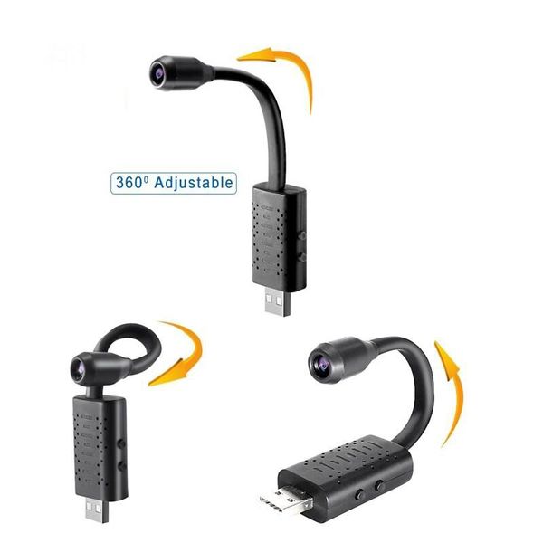 Міні wifi камера USB з гнучкою ніжкою Jianshu U21wifi, 2 Мп, Full HD 1080P, зображення 2