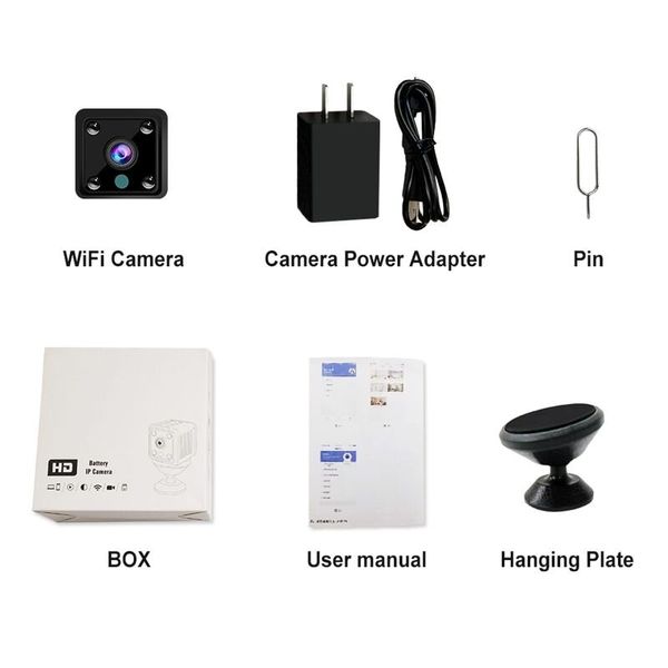 Wifi мини камера беспроводная с записью Zoohi SH09, 2 Мп, HD 1080P, SD карты до 128 Гб, изображение 7 Wifi мини камера беспроводная с записью Zoohi SH09, 2 Мп, HD 1080P, SD карты до 128 Гб, изображение 7