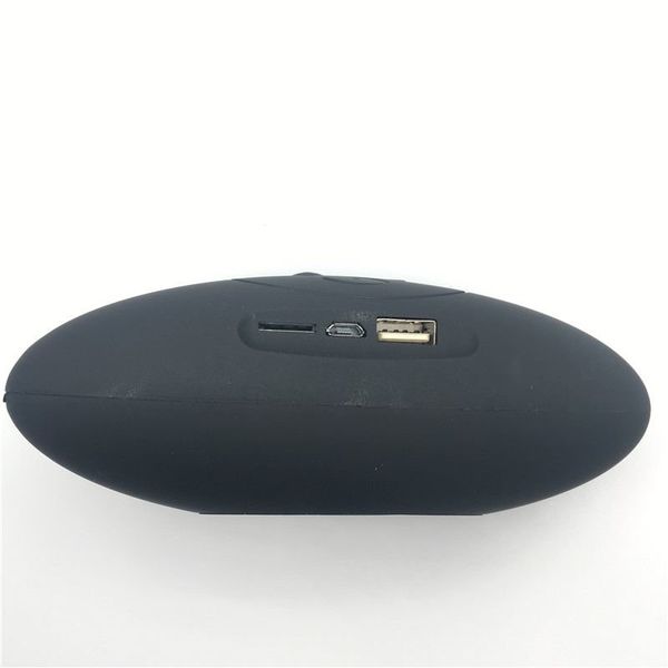 Портативна bluetooth колонка з флешкою і радіо Heonyirry mini X-6, синя, зображення 6