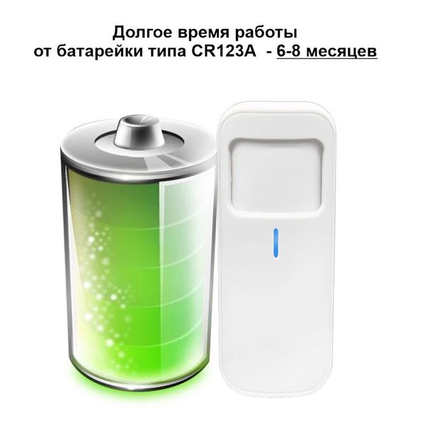 Wifi датчик руху для розумного будинку Konlen YN-808, оповіщення в додаток на смартфон, зображення 6