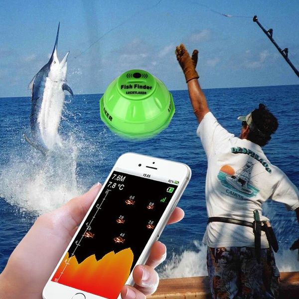 WIFI ехолот Lucky Fish Finder FF-916, Iphone & Android App, зображення 2