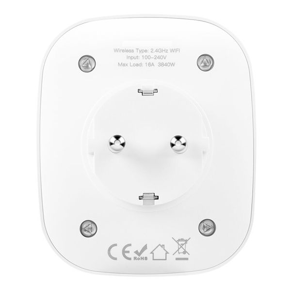 Wifi розетка розумна Nectronix BSD63+, 3500 Ватт, 16 А, Tuya smart app, зображення 6