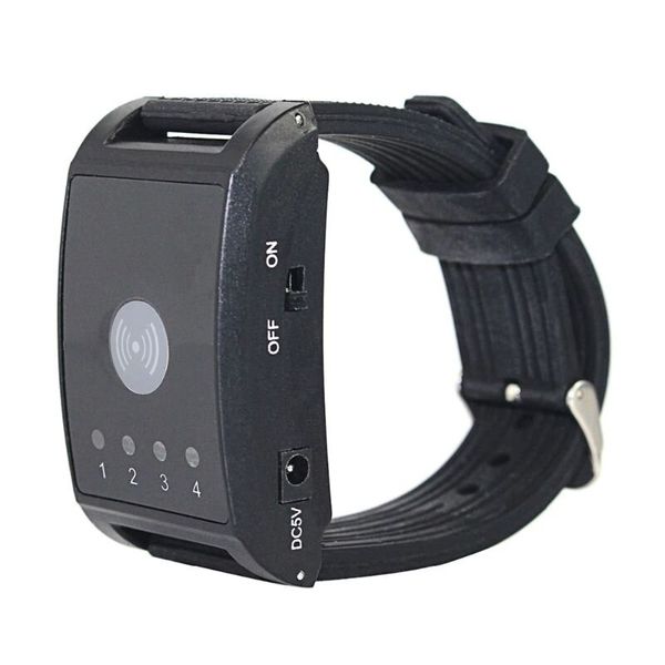 Приймач сигналу від бездротових кнопок у вигляді браслета Retekess F4411A, на частоті 433 мГц, зображення 3