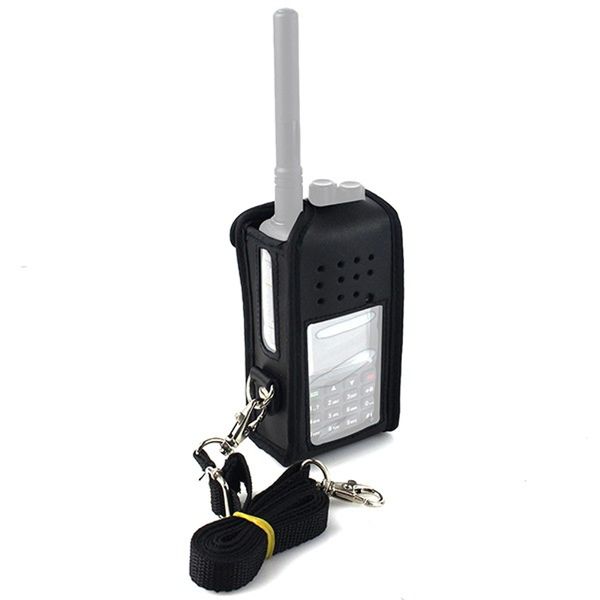 Шкіряний чохол з ремінцем Retevis J9110H для рацій Retevis RT3, RT3S, TYT MD-380 та інших, зображення 2