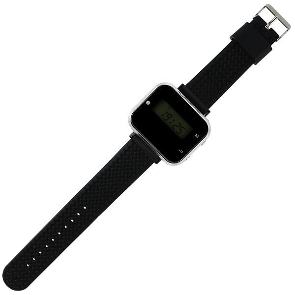 Бездротова система виклику офіціанта з 10 кнопками і годинами - пейджером Tivdio F3300, білі кнопки, зображення 3