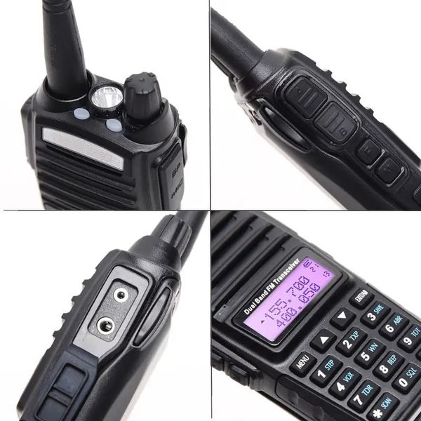 Рація Baofeng UV-82 8W посилена PRO серія VHF/UHF, ліхтар, 2xPTT кнопка, гарнітура, дальність 10км, зображення 5